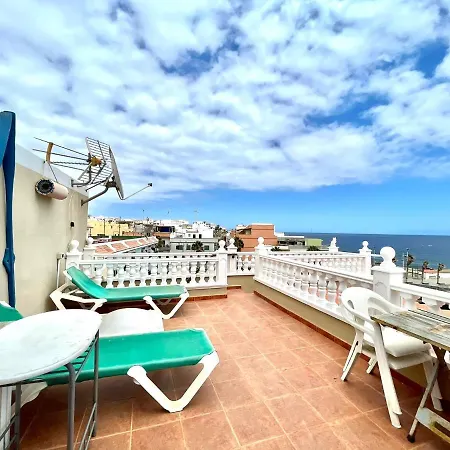 Atico Con Increible Vista A Oceano Atlantico, Freewifi, Terraza En 公寓 *