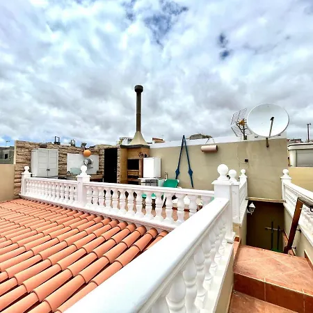 公寓 Atico Con Increible Vista A Oceano Atlantico, Freewifi, Terraza En *