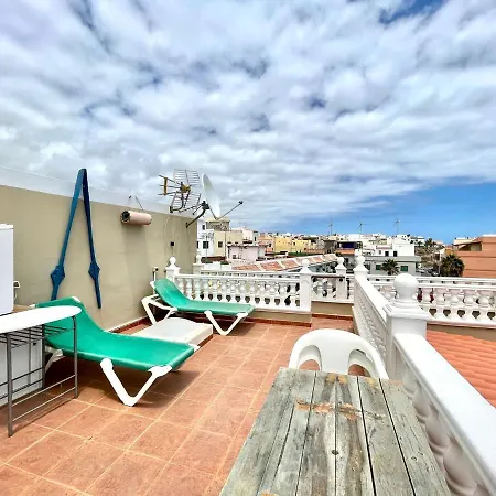 Atico Con Increible Vista A Oceano Atlantico, Freewifi, Terraza En Appartamento *